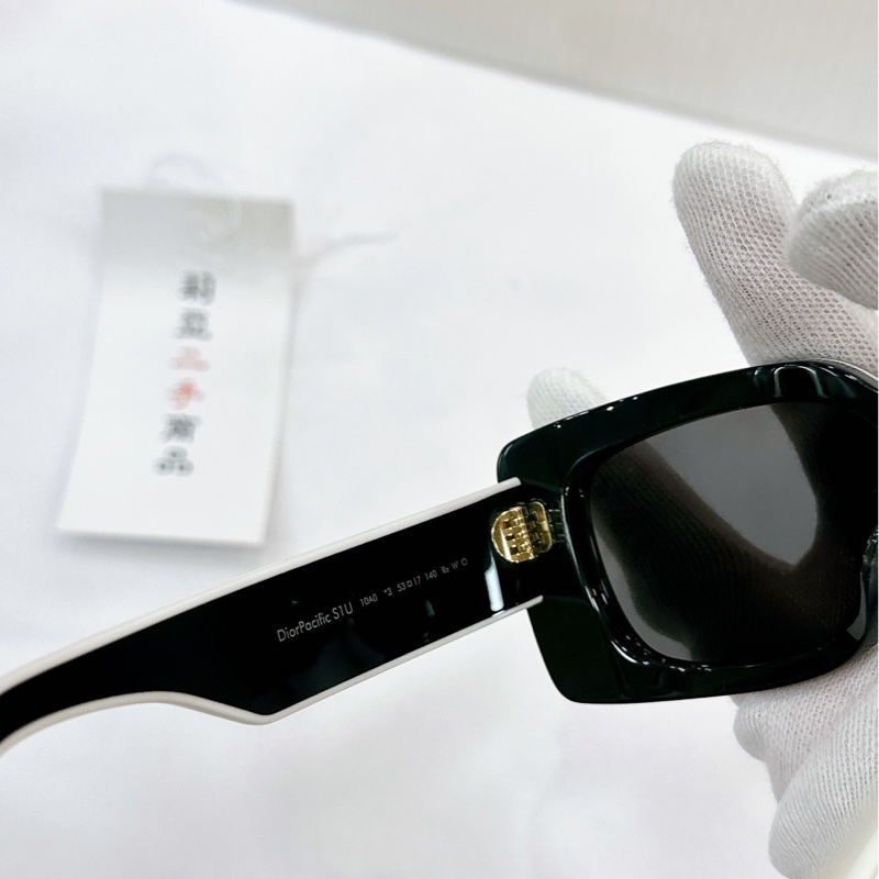 莉亞精品♡Dior 5317黑白墨鏡 二手-7
