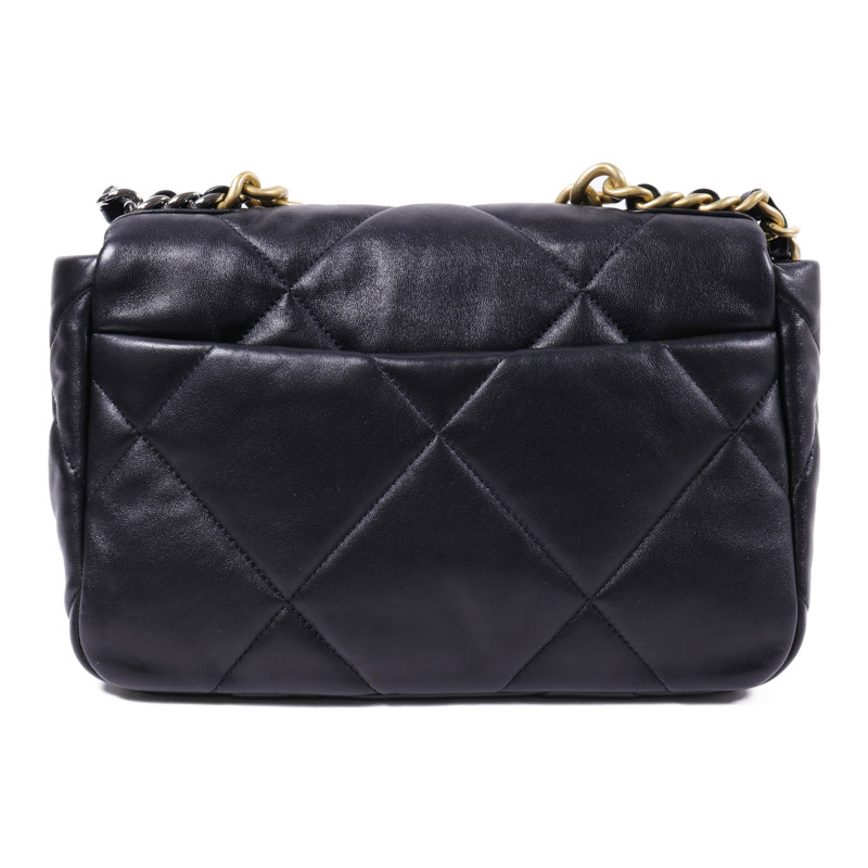 CHANEL 羊皮皮革C19 Small手挽肩背兩用袋-1