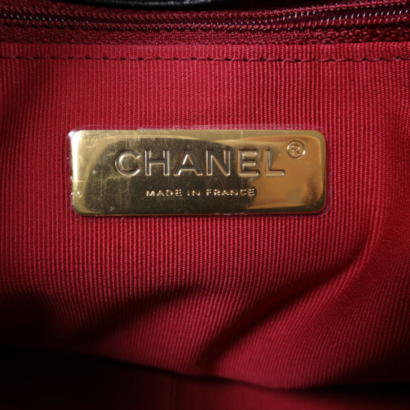 CHANEL 羊皮皮革C19 Small手挽肩背兩用袋-5