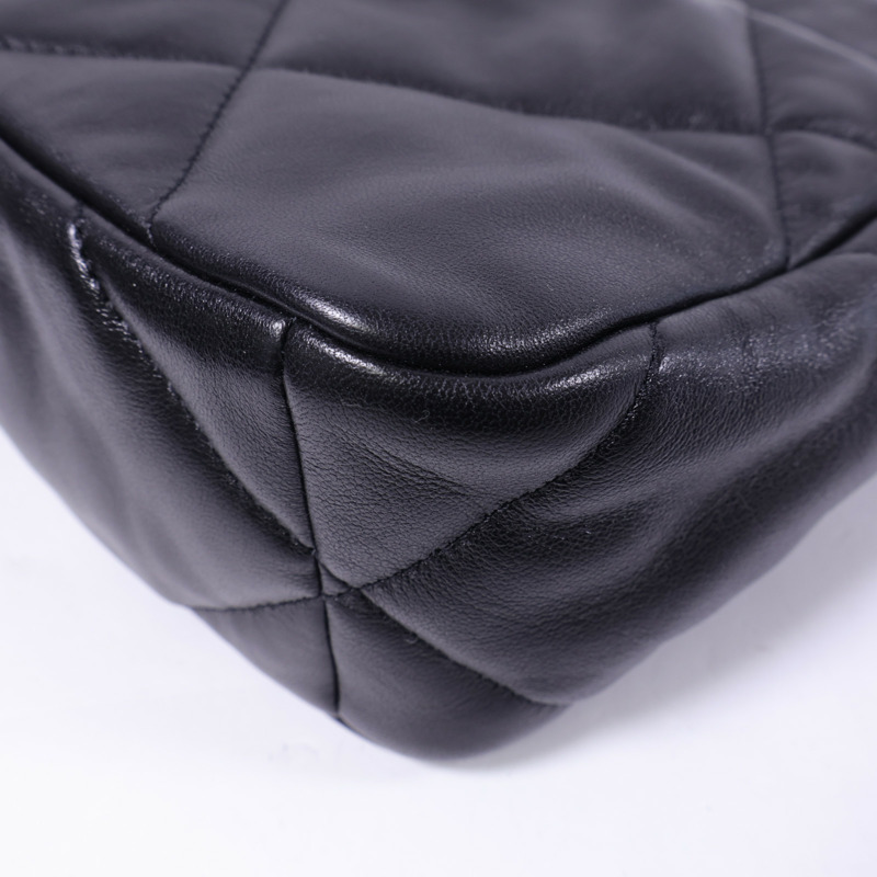 CHANEL 羊皮皮革C19 Small手挽肩背兩用袋-13