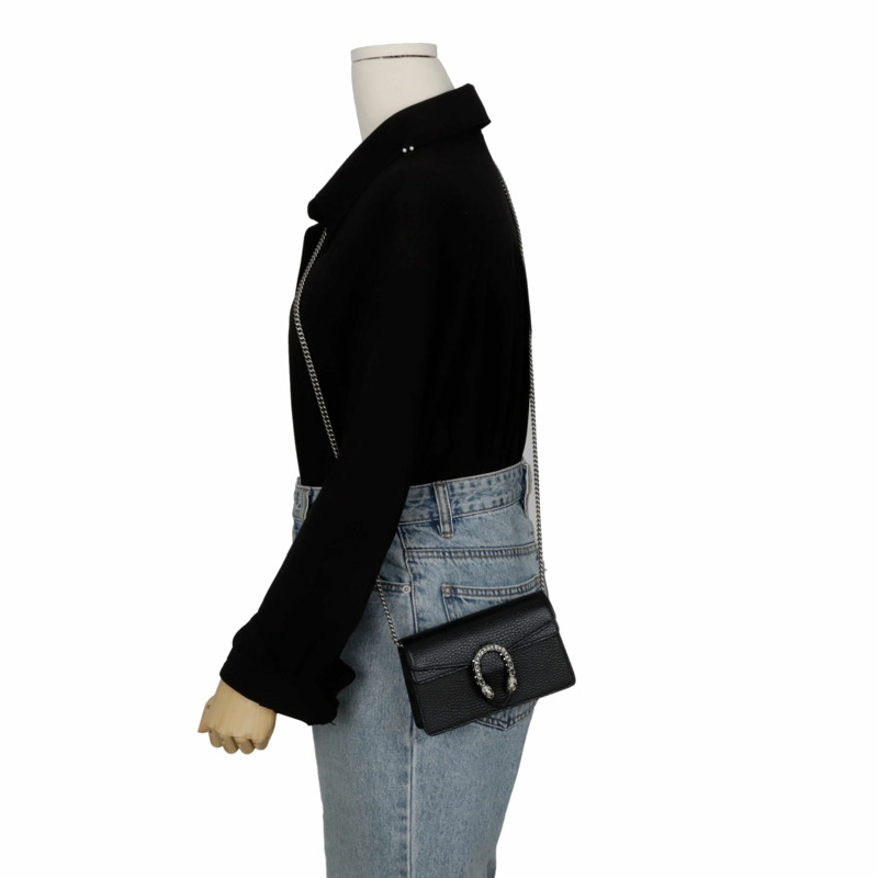 GUCCI Dionysus 超迷你鏈條單肩斜背包 476432-9