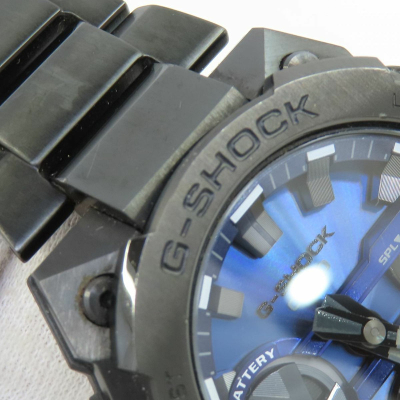 卡西歐 G-SHOCK G-STEEL 行動互聯強韌太陽能手錶 GST-B400BD-1A2JF-5
