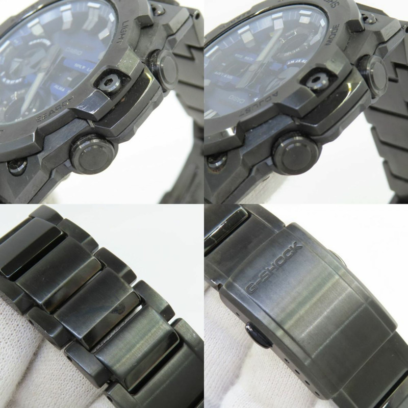 卡西歐 G-SHOCK G-STEEL 行動互聯強韌太陽能手錶 GST-B400BD-1A2JF-7