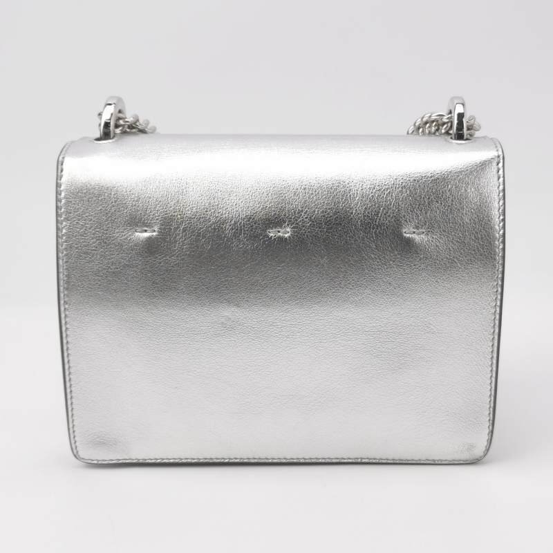 Fendi Kan U牛皮純色字母logo單肩包-4