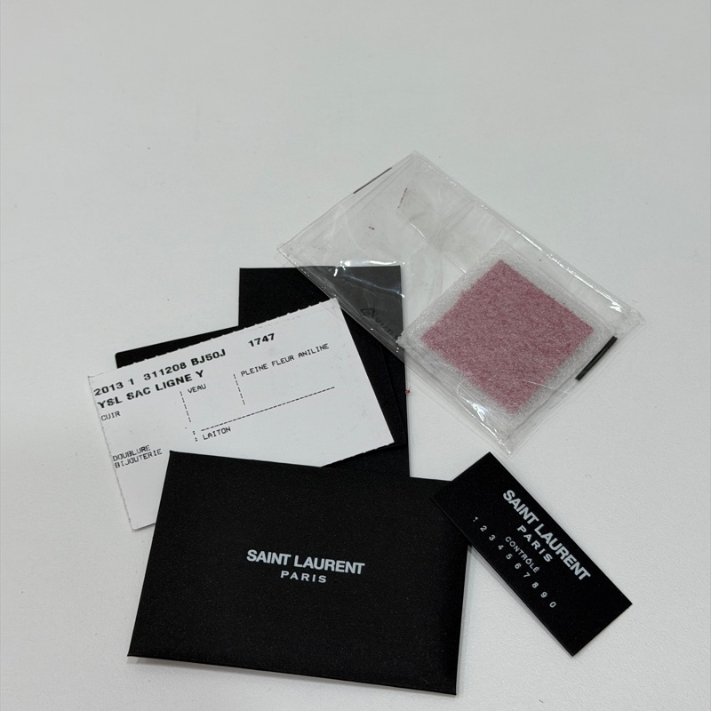 YVES SAINT LAURENT YSL 聖羅蘭 CABAS CHYC 桃紅色 手提包 醫生包 公事包 波斯頓包-31