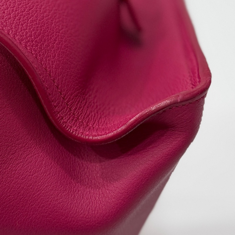 YVES SAINT LAURENT YSL 聖羅蘭 CABAS CHYC 桃紅色 手提包 醫生包 公事包 波斯頓包-47