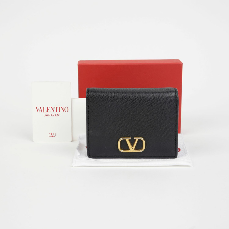 VALENTINO V Logo Signature 雙折錢包 2P0R39SNP-0