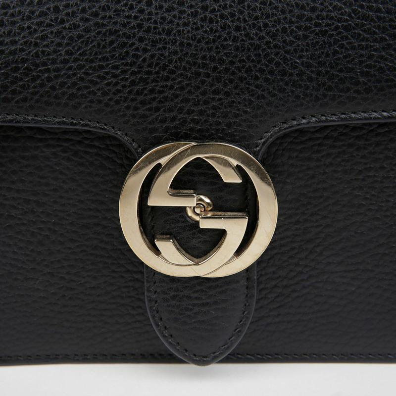 GUCCI 510304 互扣鏈條單肩斜背包-2