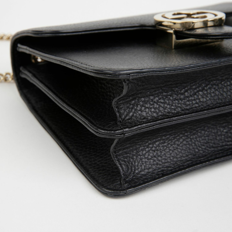 GUCCI 510304 互扣鏈條單肩斜背包-8