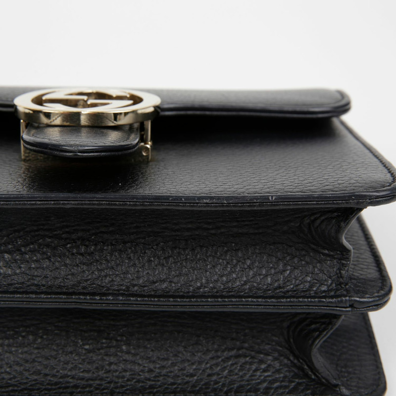 GUCCI 510304 互扣鏈條單肩斜背包-9