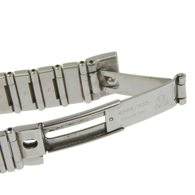 歐米茄星座系列 Carree 腕錶 1531.71 不鏽鋼 1998 石英模擬顯示 白色錶盤 女士款-6