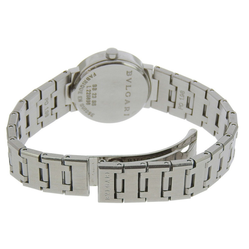 寶格麗 Bzero1 系列腕錶，型號 BZero1 BB23SS，不鏽鋼錶殼，石英機芯，指針式顯示，黑色錶盤，女士款-3