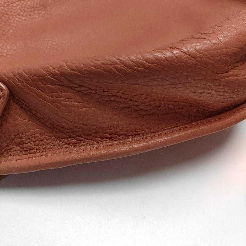 Loewe 裸粉色牛皮斜背包肩背包-8