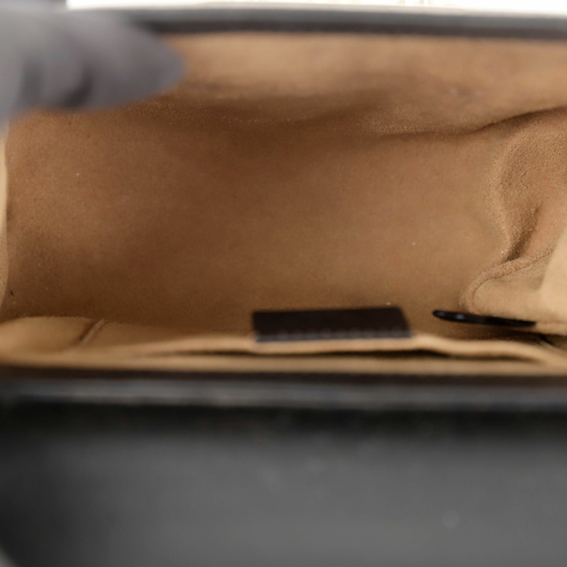 GUCCI 槳形鎖扣小鏈條單肩斜背包 409487-11