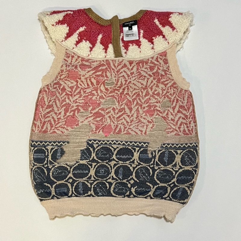 Chanel Vest 羊駝毛 背心-3