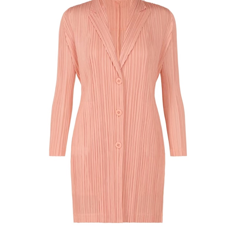 ▪️富貴選物FUGUEI▪️三宅一生PP 粉膚色西裝外套-0