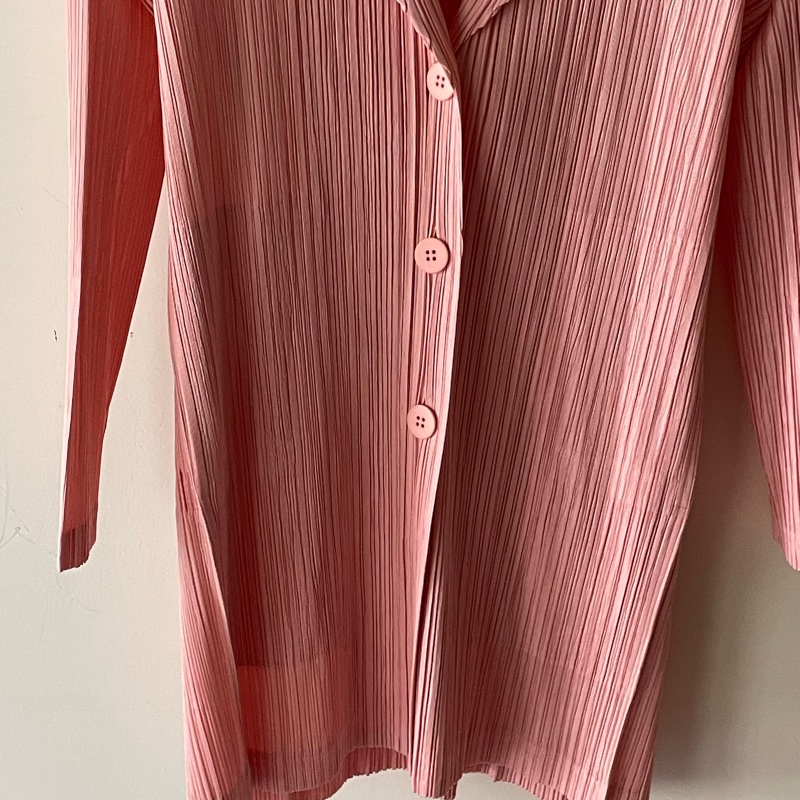 ▪️富貴選物FUGUEI▪️三宅一生PP 粉膚色西裝外套-8