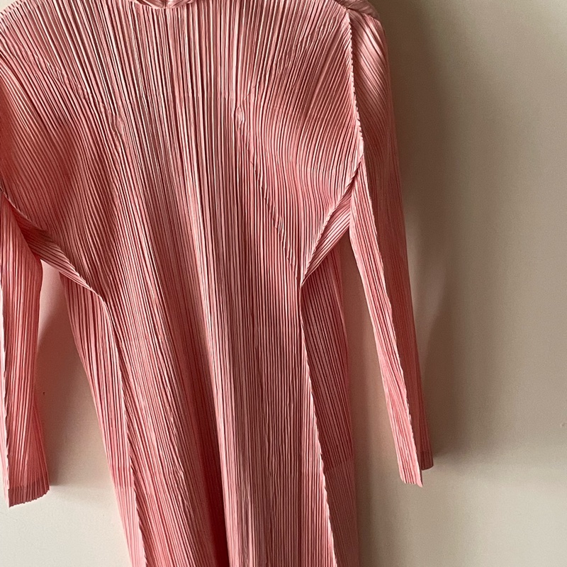 ▪️富貴選物FUGUEI▪️三宅一生PP 粉膚色西裝外套-12