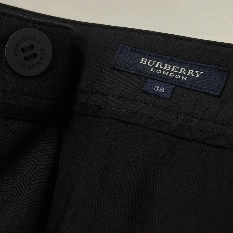 Burberry 倫敦 雙排扣格紋及膝裙-8