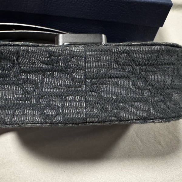 Saddle 迷你翻蓋郵差包 黑色 Dior Oblique 緹花和黑色粒面小牛皮-7