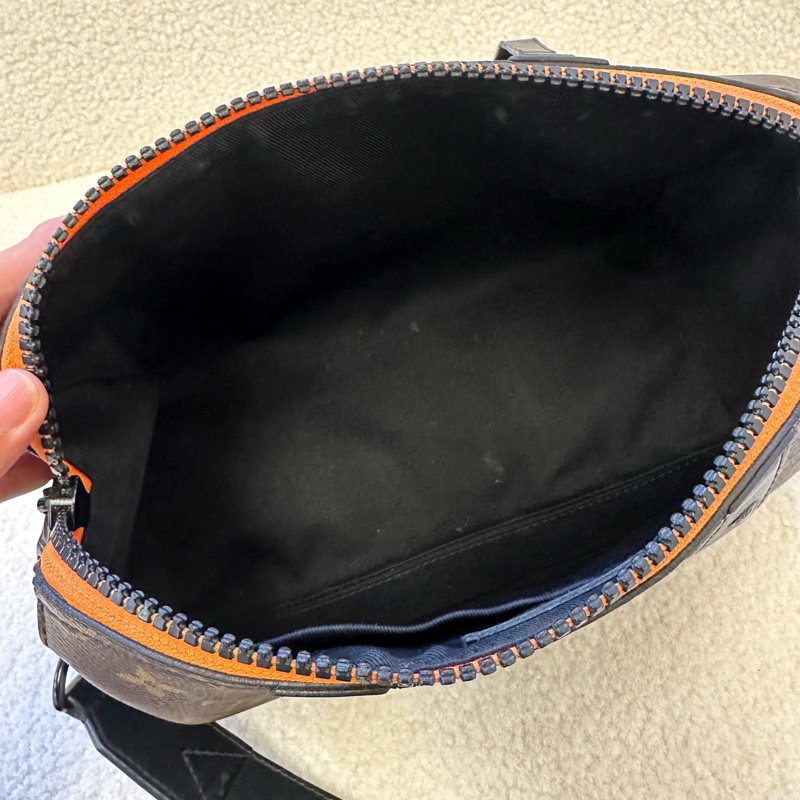 LV限量秀款 Keepall 老花斑馬人揹包-29