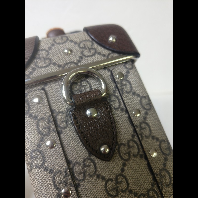 🔥年終狂降🔥【限時降價只到12/31（原58,800）】【9成新】㊣✨GUCCI✨（附防塵袋）古馳 Globe-Trotter 竹節 箱包 老花 硬殼 壓釦 肩背包 斜背包/雙G/二手包/保證正品🌳二手樹屋🌳-20