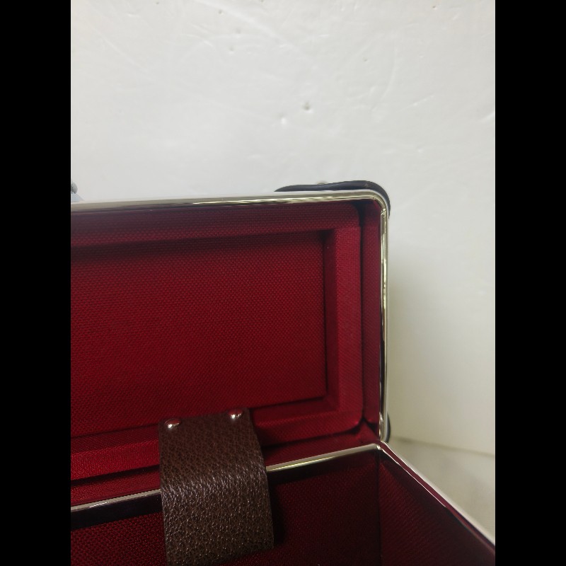 🔥年終狂降🔥【限時降價只到12/31（原58,800）】【9成新】㊣✨GUCCI✨（附防塵袋）古馳 Globe-Trotter 竹節 箱包 老花 硬殼 壓釦 肩背包 斜背包/雙G/二手包/保證正品🌳二手樹屋🌳-28