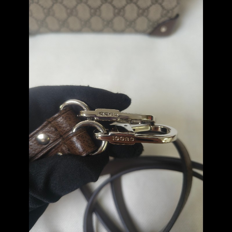 🔥年終狂降🔥【限時降價只到12/31（原58,800）】【9成新】㊣✨GUCCI✨（附防塵袋）古馳 Globe-Trotter 竹節 箱包 老花 硬殼 壓釦 肩背包 斜背包/雙G/二手包/保證正品🌳二手樹屋🌳-37