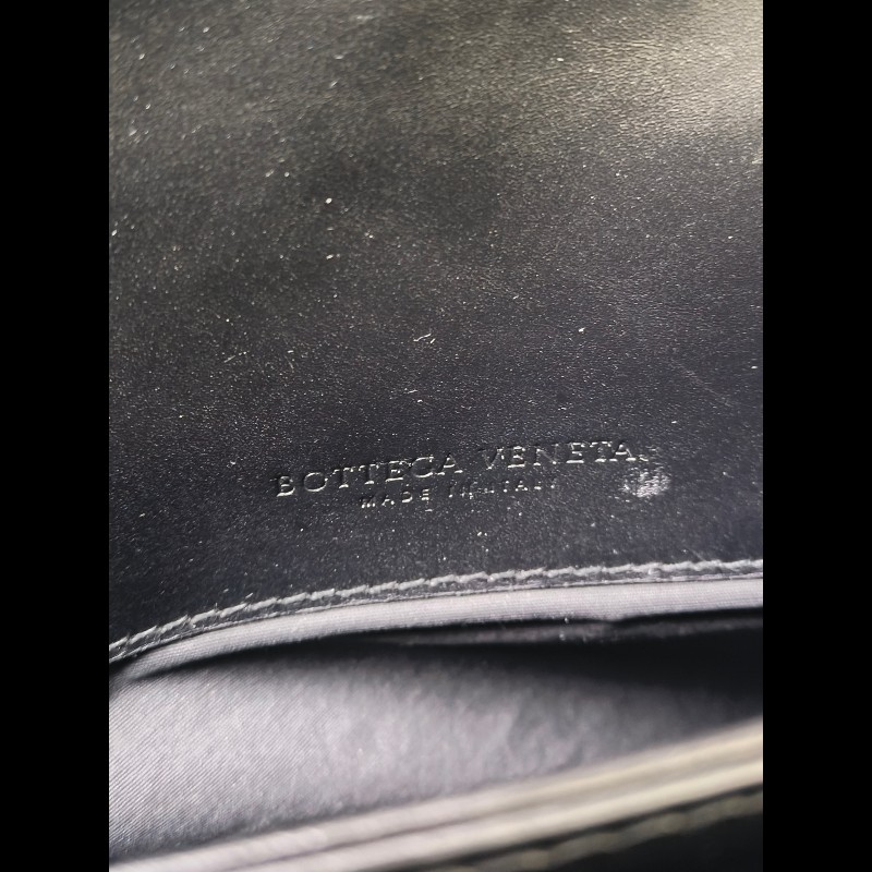 🔥年終狂降🔥【限時降價只到12/31】【8成新】㊣✨Bottega Veneta ✨寶緹嘉 BV 黑色 羊皮 編織 通勤 手提包 公事包 文件包 筆電包 /二手包/二手精品/保證正品🌳二手樹屋🌳-46
