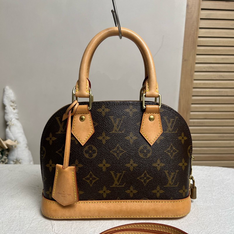 LV ALMA BB 老花貝殼包 手提包肩背包-1