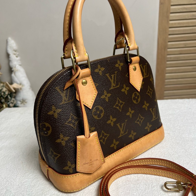 LV ALMA BB 老花貝殼包 手提包肩背包-2