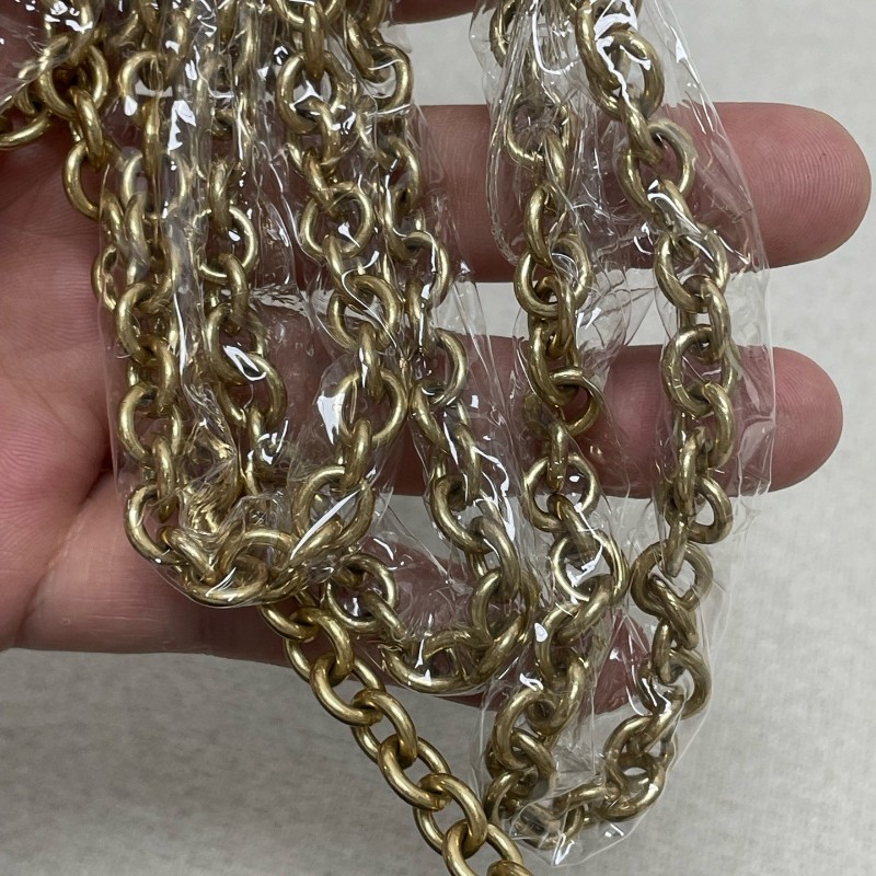 Prada 黑色牛皮鏈條肩背包斜背包 底長18.5cm-17