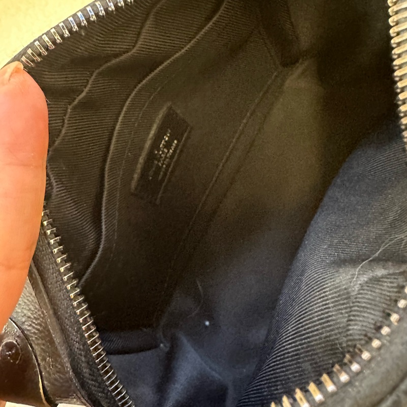 LV/路易威登黑色老花 Sostlrunk 單肩斜挎盒子 20編碼-4