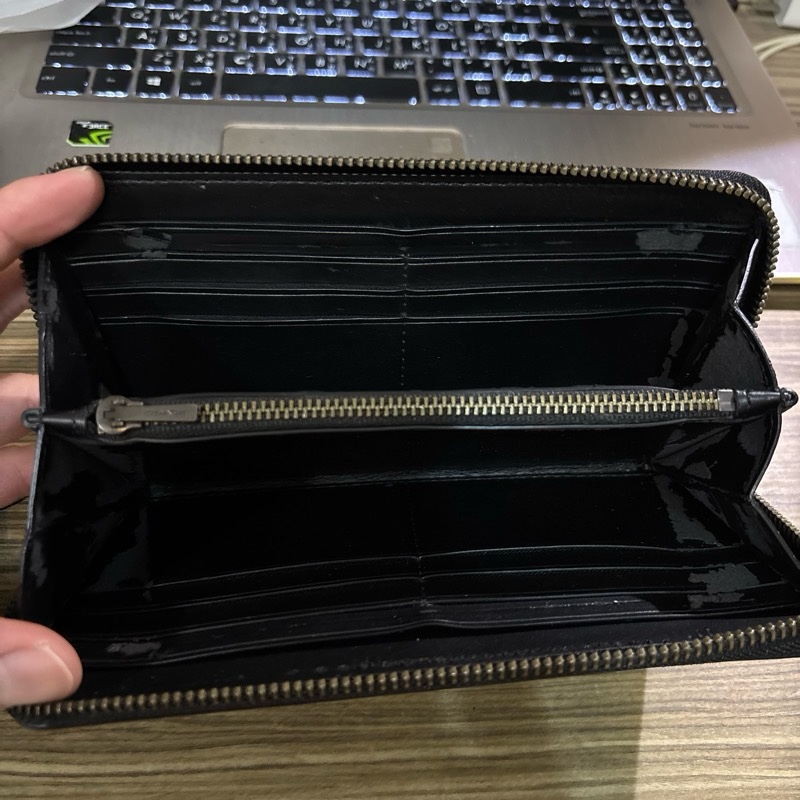 coach 二手長夾-8