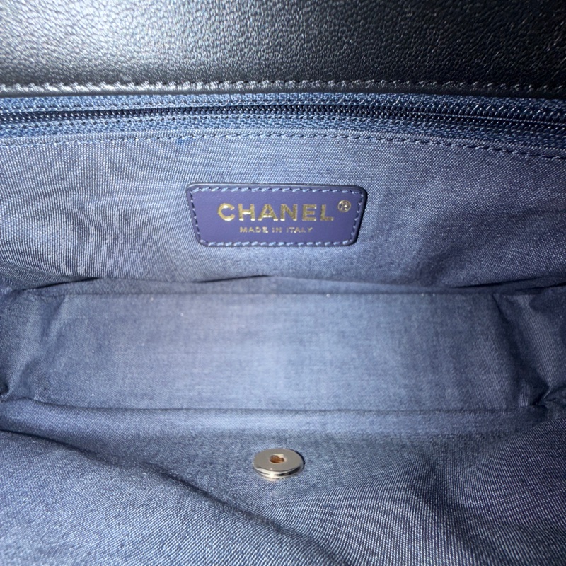 Chanel Cf25 22s 2ways黑金口蓋包 芯片款 #全新全配 #全網最低💰-18