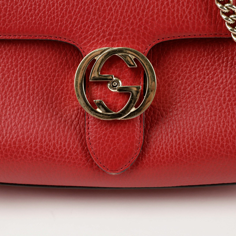 GUCCI 互扣式頂部手把手提單肩包 510302-1