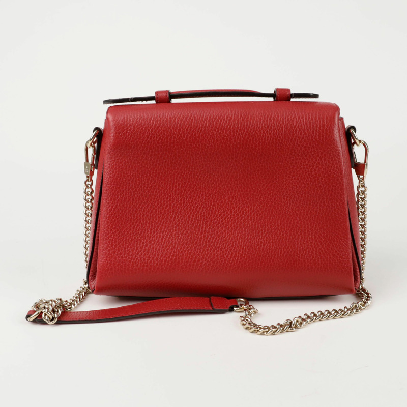 GUCCI 互扣式頂部手把手提單肩包 510302-2