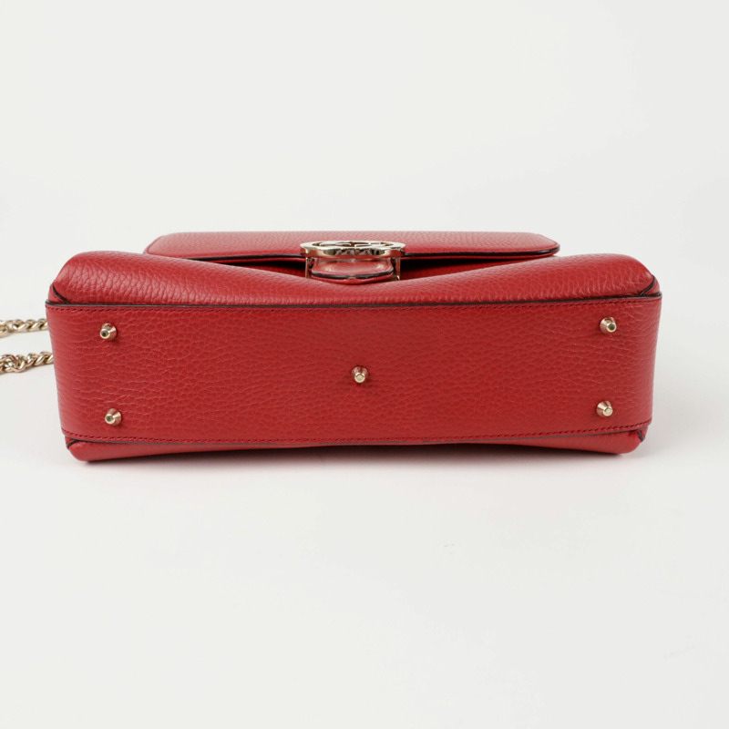 GUCCI 互扣式頂部手把手提單肩包 510302-5