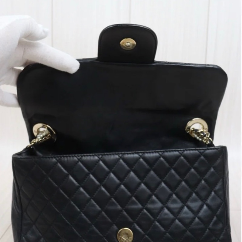 「JL精品代購」9新 Chanel 香奈兒 Westminster珍珠包-10