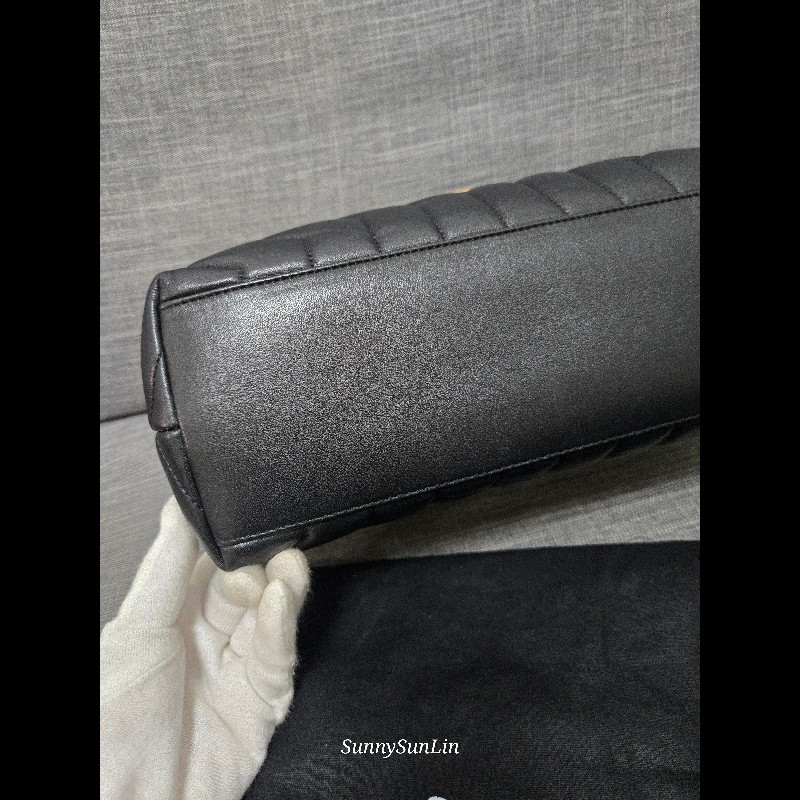 YSL Saint Laurent 聖羅蘭 loulou黑金 鍊條包 肩背包 斜背包-28
