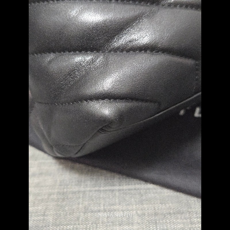 YSL Saint Laurent 聖羅蘭 loulou黑金 鍊條包 肩背包 斜背包-30