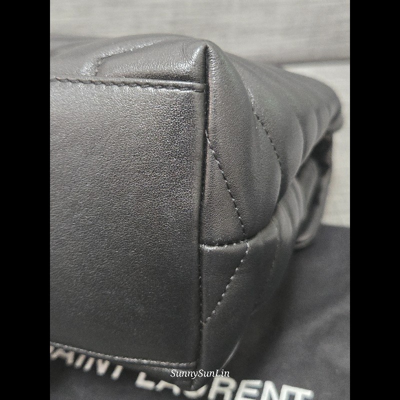 YSL Saint Laurent 聖羅蘭 loulou黑金 鍊條包 肩背包 斜背包-35