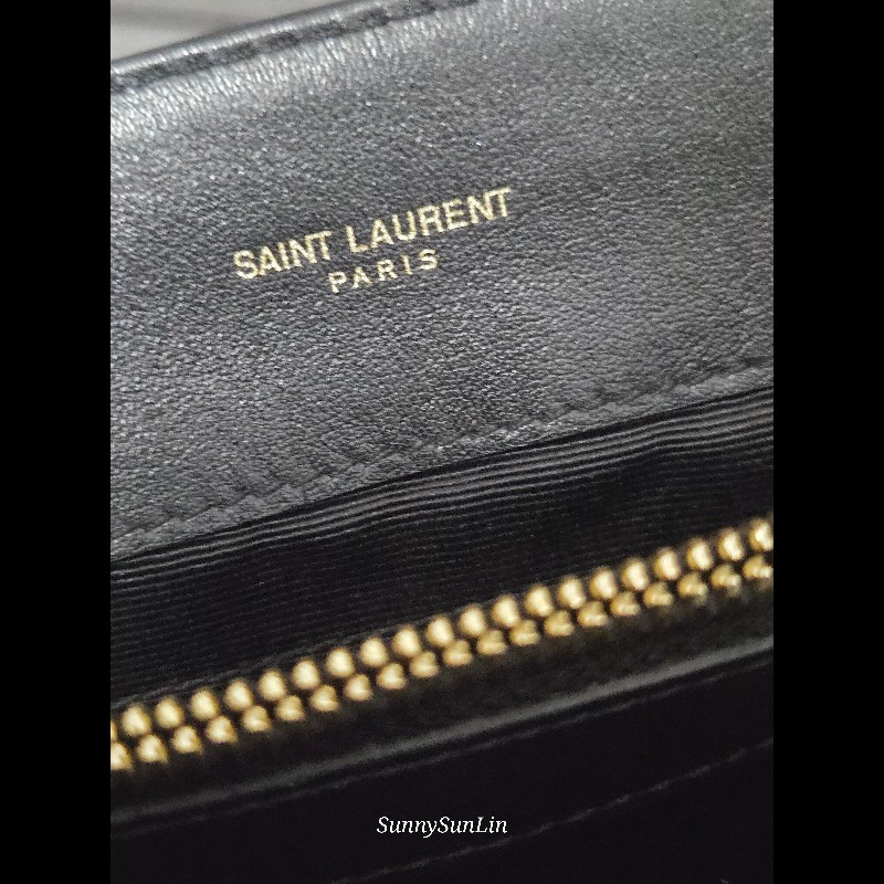 YSL Saint Laurent 聖羅蘭 loulou黑金 鍊條包 肩背包 斜背包-64