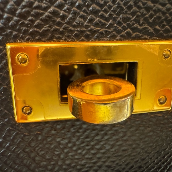 Hermes Kelly28 黑金外縫凱莉 🖤 C刻 很美的包很美的價錢 可遇不可求-4