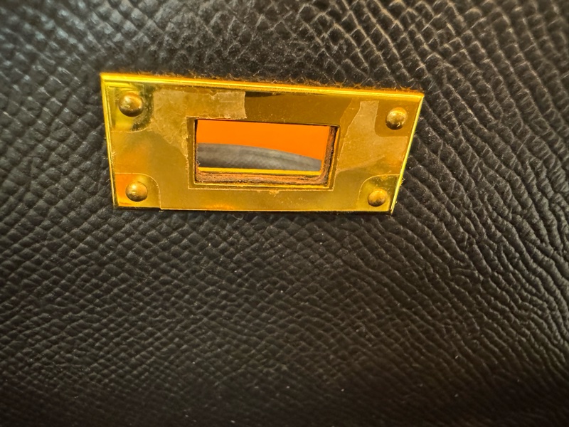 Hermes Kelly28 黑金外縫凱莉 🖤 C刻 很美的包很美的價錢 可遇不可求-18