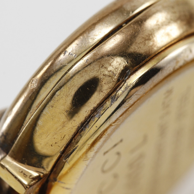 Gucci 1400L 女士腕錶，鍍金不鏽鋼錶殼，石英機芯，指針式顯示，白色錶盤-14