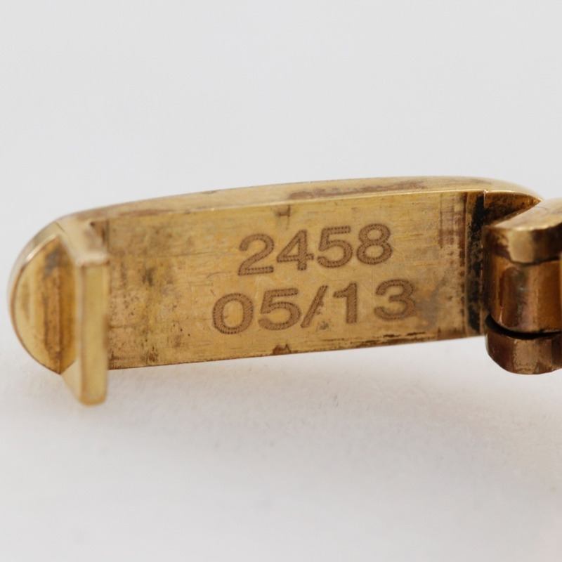 Gucci 1400L 女士腕錶，鍍金不鏽鋼錶殼，石英機芯，指針式顯示，白色錶盤-17