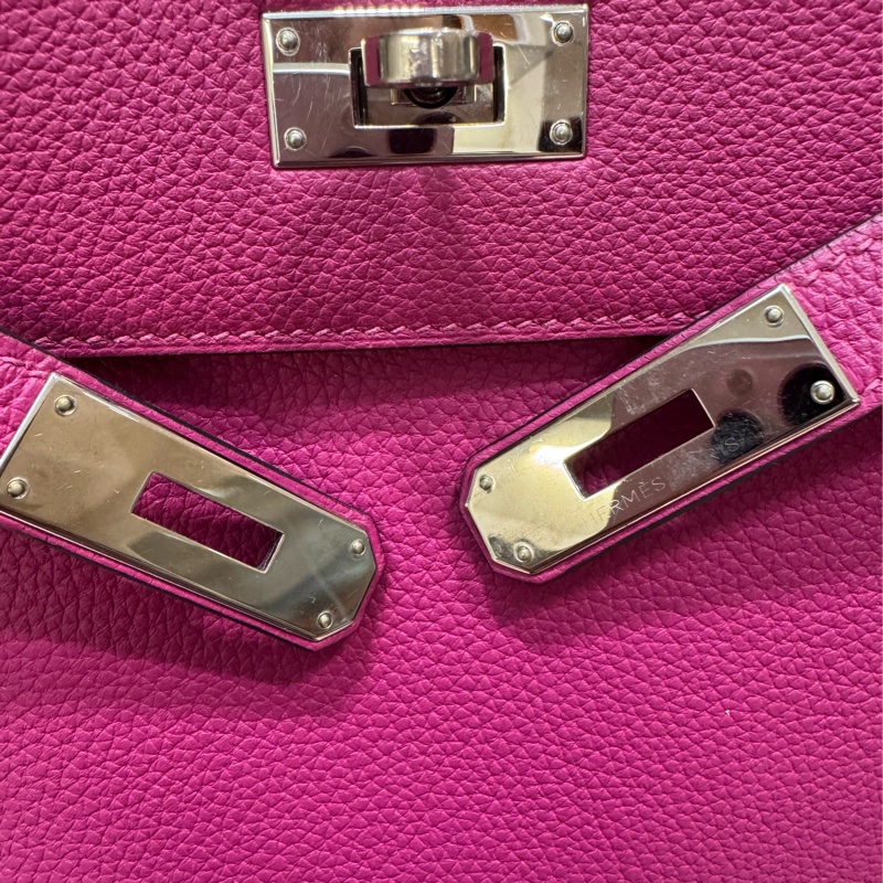 Hermes Kelly28 乾燥玫瑰紫L3色 銀釦（少鎖具） 🩷 九紫離火運買起來-25