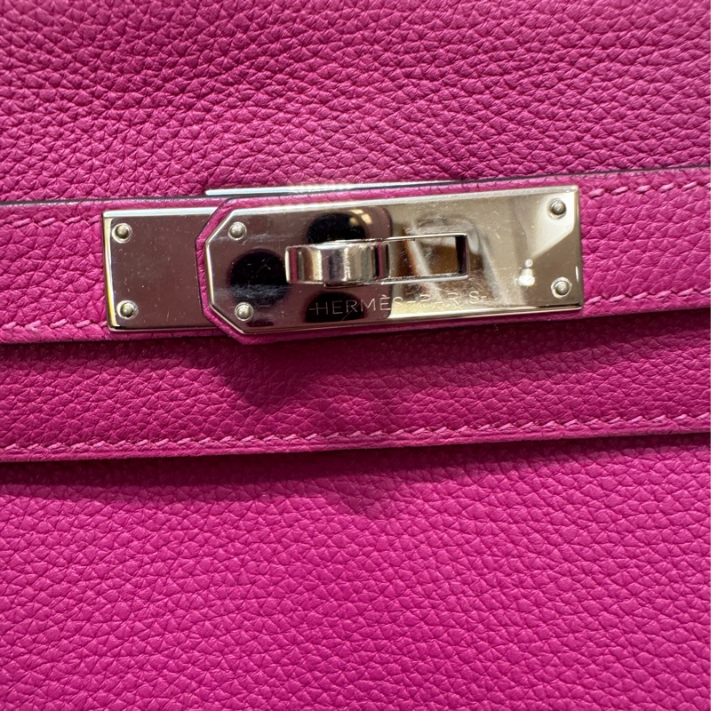 Hermes Kelly28 乾燥玫瑰紫L3色 銀釦（少鎖具） 🩷 九紫離火運買起來-26