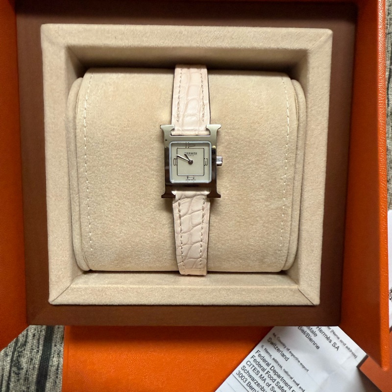 愛馬仕mini Heure H 手錶-1